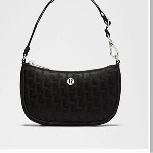 lululemon athletica city essentials Black Shoulder Bag